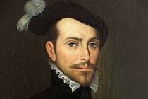 Španělský konkvistador a muž, který zničil Aztéckou říši, Hernán Cortés.