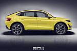 Neoficiální ilustrace Škody Kodiaq GT od SRK Designs pro IndianAutosBlog.com.