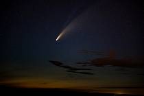 Šlo o kometu? Ohnivou show, která se odehrávala 300 kilometrů nad povrchem Země viděli lidé ze Skotska, Severního Irska a severních částí Anglie. Ilustrační foto.