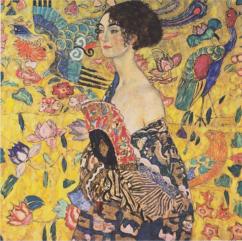 Gustav Klimt: Dáma s vějířem