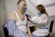 Očkování proti covidu v Srbsku