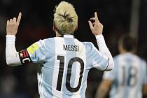 Lionel Messi, zřejmě největší hvězda reprezentace Argentiny.