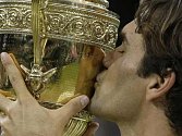 Sedminásobný wimbledonský šampion Roger Federer.