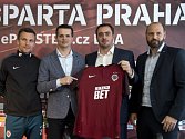 Fotbalová Sparta představila nového generálního partnera, společnost Sazka Bet.