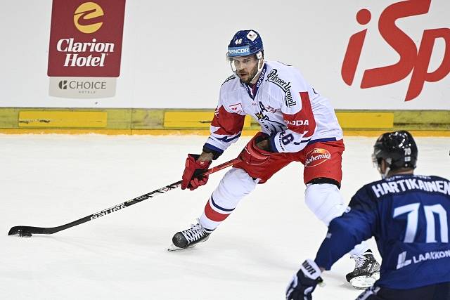 Čeští hokejisté podlehli v Praze Finsku.