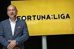 Fortuna je novým hlavním sponzorem nejvyšší fotbalové ligy. Na snímku generální ředitel Fortuny David Vaněk.