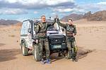 Třetí Dakar s navigátorem Robertem Knoblochem v Suzuki Samurai