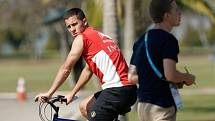 Eden Hazard a cyklistický trénink