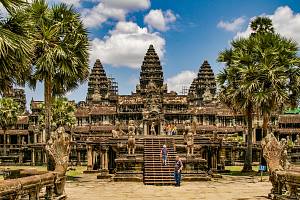 Kambodžský chrám Angkor Vat