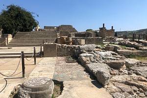 Dovolená na Krétě. Návštěva paláce Knossos