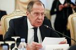 Ruský ministr zahraničí Sergej Lavrov na snímku ze 21. ledna 2020