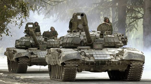 Ruské tanky - Ilustrační foto