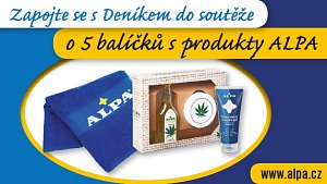 Zapojte se s Deníkem do soutěže o balíčky s produkty značky Alpa