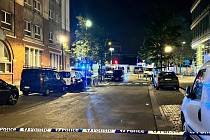  Policejní zásah po střelbě v centru Bruselu, 16. října 2023.