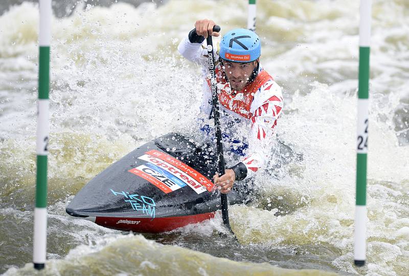 Kanoista Lukáš Rohan.