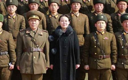 Kim Jo-čong. Mladší sestra vůdce KLDR Kim Čong-una.