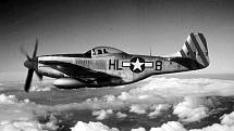 P-51 D Mustang od 31. stíhací skupiny, 308. stíhací squadrony, 15. letecké armády USA, která operovala ze základen v Itálii