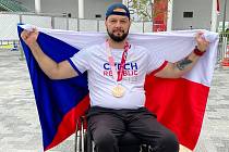 Aleš Kisý obsadil na paralympijských hrách třetí místo ve vrhu koulí.