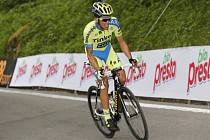Alberto Contador na Giro d'Italia.
