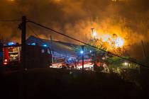 požár v Dalmácii, ilustrační foto