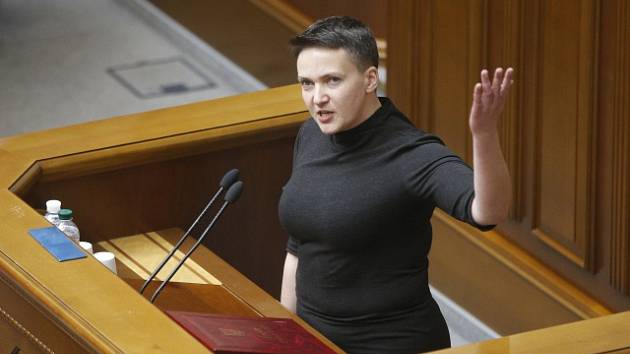 Ukrajinský parlament vydal Nadiju Savčenkovou trestnímu stíhání