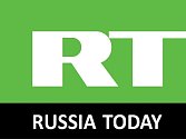 Logo ruské stanice Russia Today.