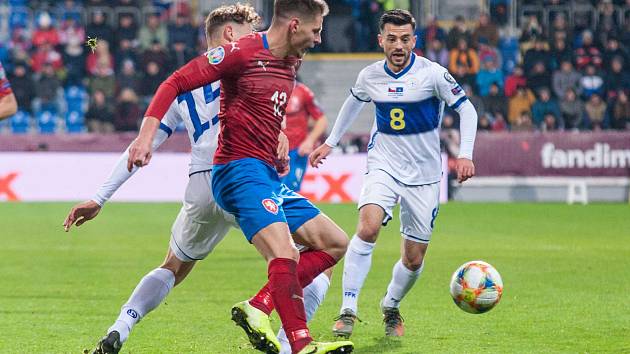 Utkání kvalifikace na EURO 2020 mezi Českou republikou a Kosovem
