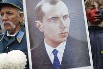 Vůdce ukrajinských nacionalistů za dob druhé světové války Stepan Bandera.