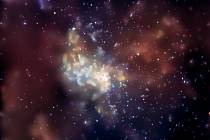 Rentgenový snímek ze satelitu Chandra zachycuje jádro naší Galaxie. Snímek vznikl po zatím nejdelší rentgenové expozici (celkem 164 hodin). Černá díra Sagittarius A* se nachází v nejjasnější části fotografie.