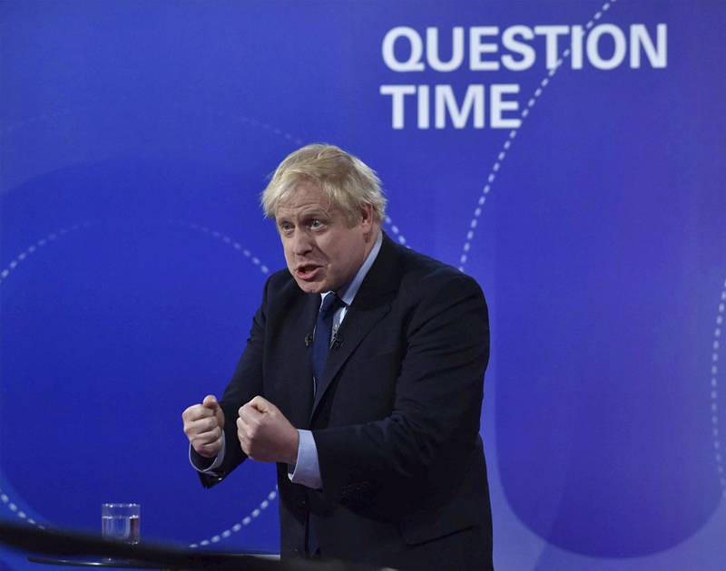 Britský premiér a šéf konzervativců Boris Johnson