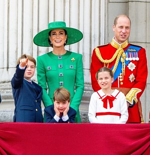 Princ William s Kate a dětmi