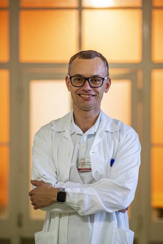 Michal Vrablík, kardiolog a zástupce přednosty 3. interní kliniky Všeobecné fakultní nemocnice v Praze