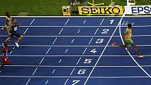 Usain Bolt v Berlíně vyhrál i finále běhu na 200 metrů ve světovém rekordu.