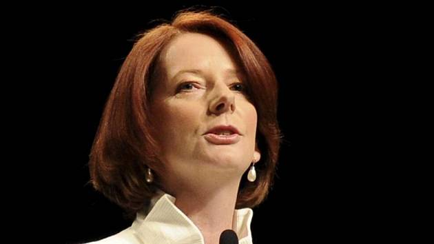 Australská premiérka Julia Gillardová