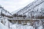 Dálnice  Kolyma v Rusku je především v zimě extrémně nebezpečná