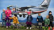 Novinkou letošní sezony v Leteckém muzeu v Kunovicích jsou šlapací miniatury letadel, které se ovládají stejně jako klasický letoun a hrací zóna. Foto: se souhlasem Jana Lekeše