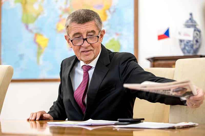 Český premiér Andrej Babiš