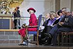 Dánská královna Markéta II. se v oblékání nebojí výrazných barev a vzorů.