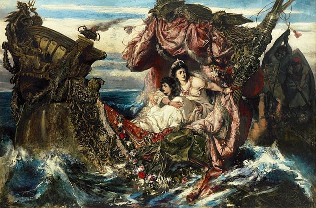 Císař Nero se poprvé pokusil svou matku Agrippinu zabít tak, že nařídil, aby její loď ztroskotala. Agrippina ale přežila.