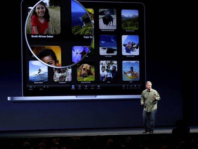  Společnost Apple dnes na konferenci pro své vývojáře představila nový lehký a tenký profesionální notebook s dosud nevídaným rozlišením displeje 2880 na 1800 pixelů.