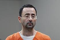 Obviněný trenér Larry Nassar