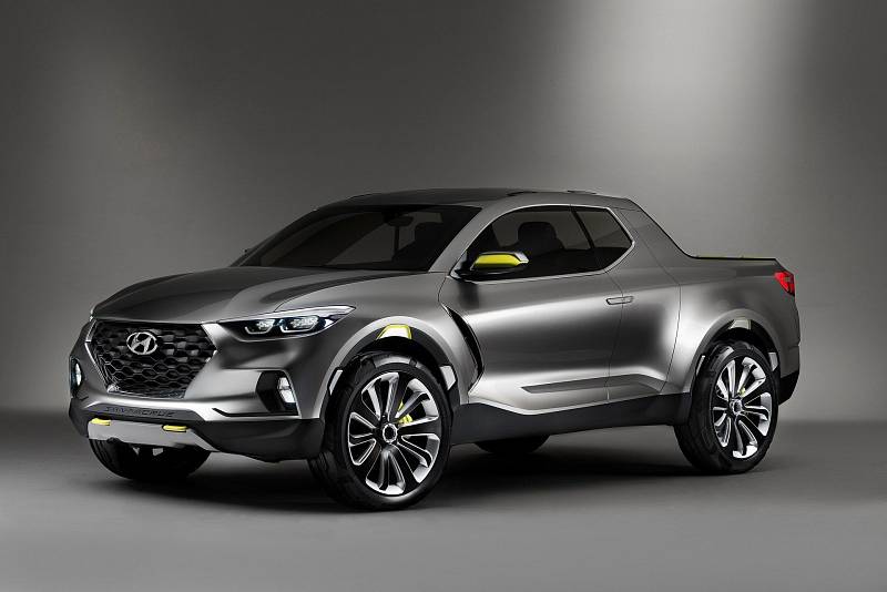 Studie stylového pick-upu Hyundai Santa Cruz