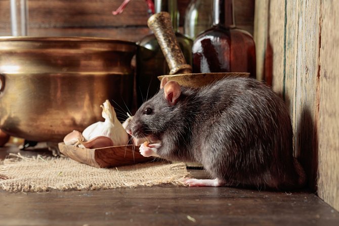 Britské důchodce překvapily přičinlivé myši uklízející v jejich domácích dílnách. Ilustrační foto