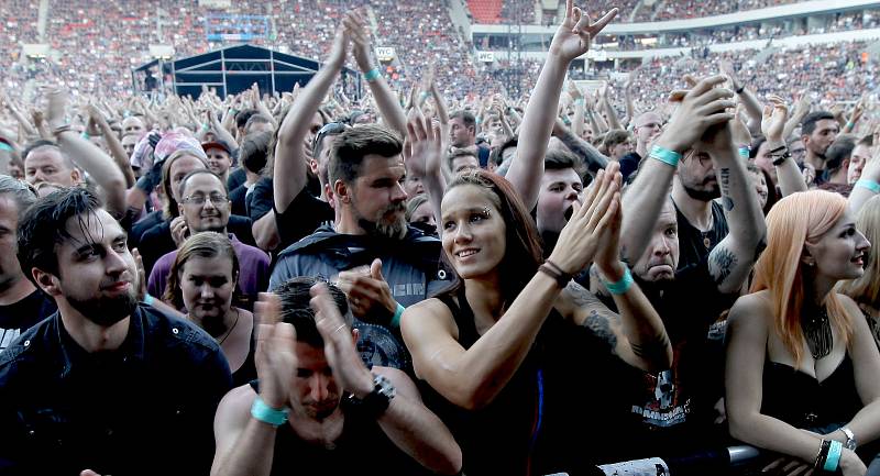 Koncert kapely Rammstein v Eden Aréně 28.května.