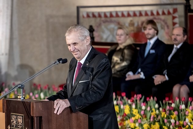 Inaugurace prezidenta Miloše Zemana pro jeho druhé funkční období probíhala 8. března 2018 ve Vladislavském sále Pražského hradu.