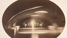 Podzemí kanálu Canal Saint-Martin v roce 1860, New York, Metropolitní muzeum umění