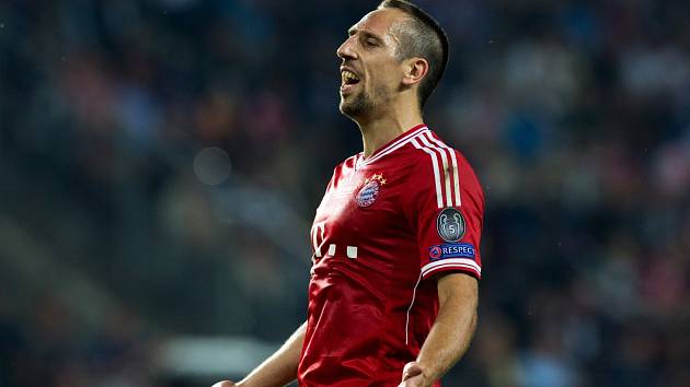 Opora Bayernu Franck Ribéry.