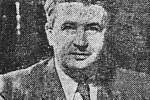 Bohumil Laušman na snímku v Rudém právu z 26. února 1948