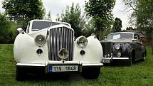 Sraz luxusních vozů Rolls-Royce a Bentley.