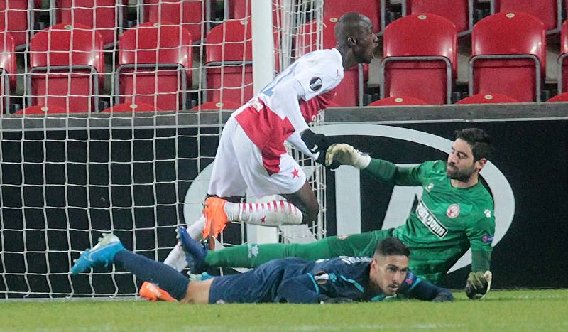 Zápas Evropské ligy UEFA: Slavia - Beer Ševa